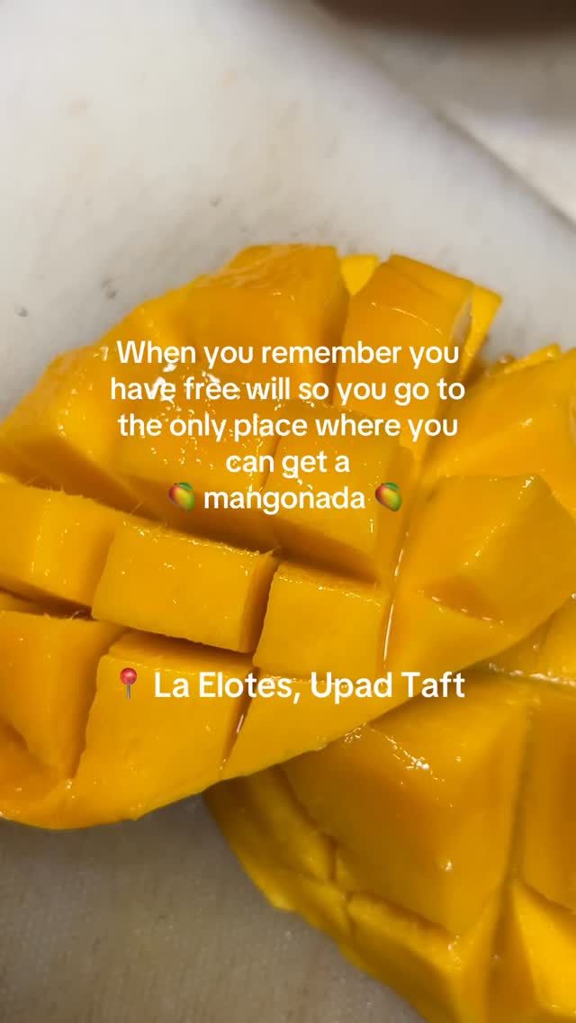 Mangonada — mango with chamoy