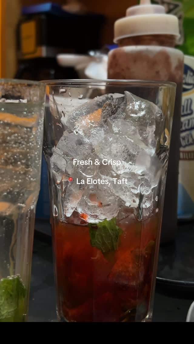 Strawberry mint refresher